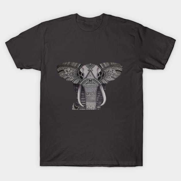 Mandala Elephant T-Shirt by Mod Art